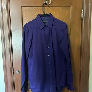 Calvin Klein Purple Dress Shirt